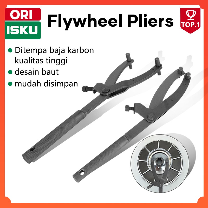 ISKU Treker CVT Tracker Y Tahanan Kopling Kunci Penahan Mangkok Ganda Magnet Motor Flywheel Pliers 1