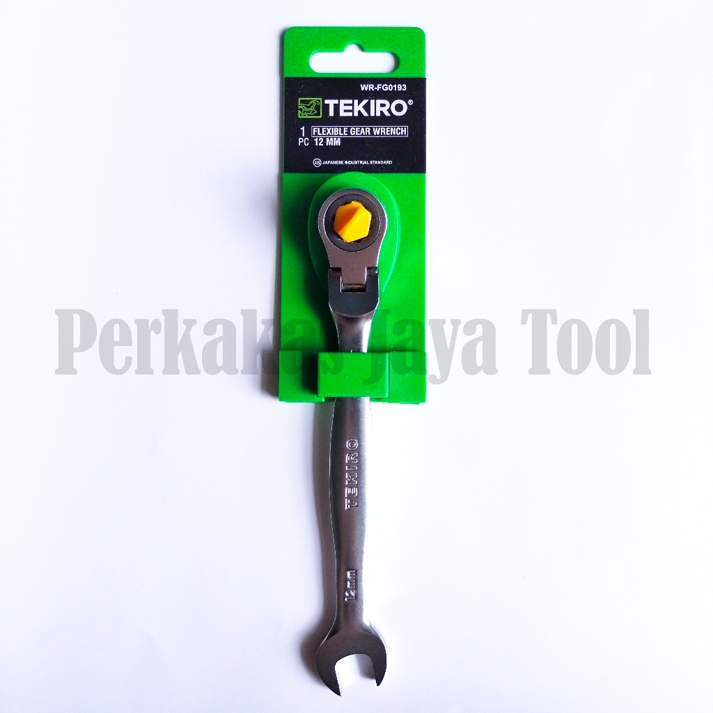 Tekiro Kunci Ring Pas Rachet 12 mm Single Gear Wrench