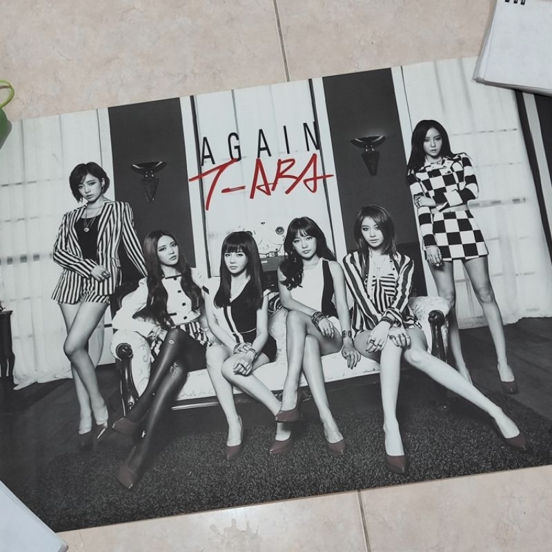 Poster T-ara Again