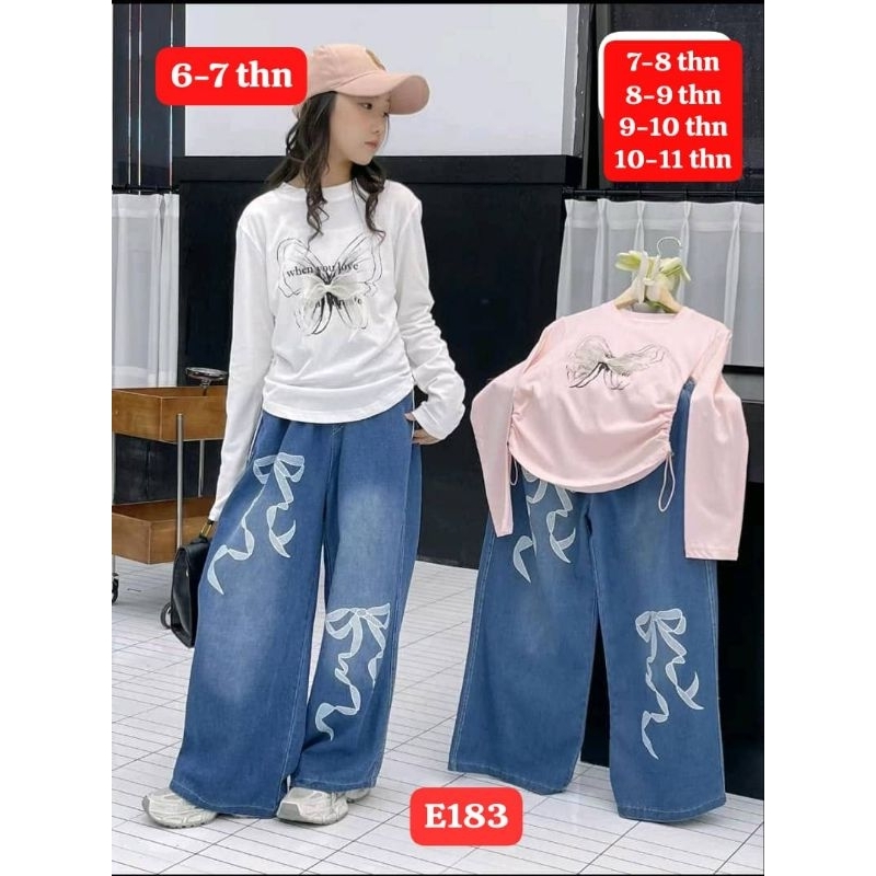 SET JEANS KULOT