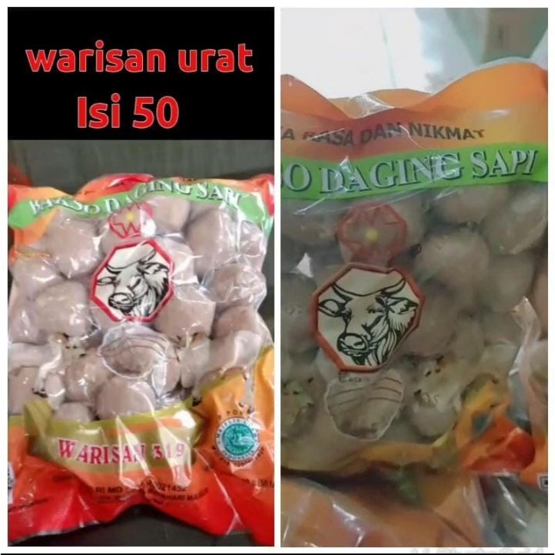 

Bakso Warisan Urat 319 Daging Sapi isi 50 butir