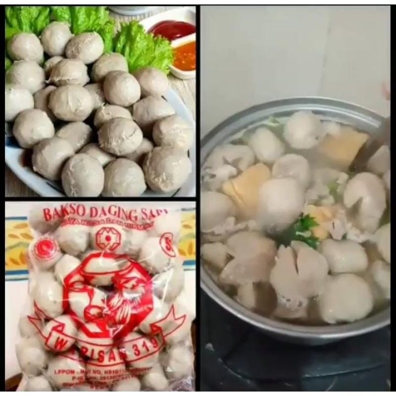 

BAKSO WARISAN AB 319 DAGING SAPI ISI 50Butir