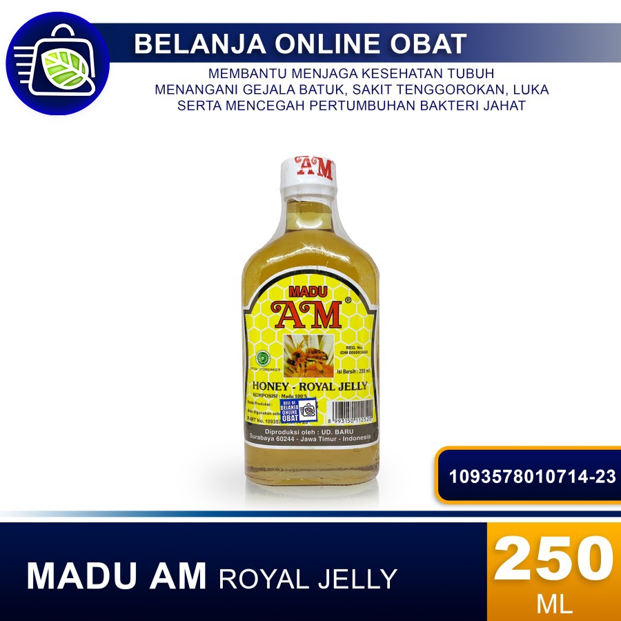 

HONEY - ROYAL JELLY 250 ML // MADU AM