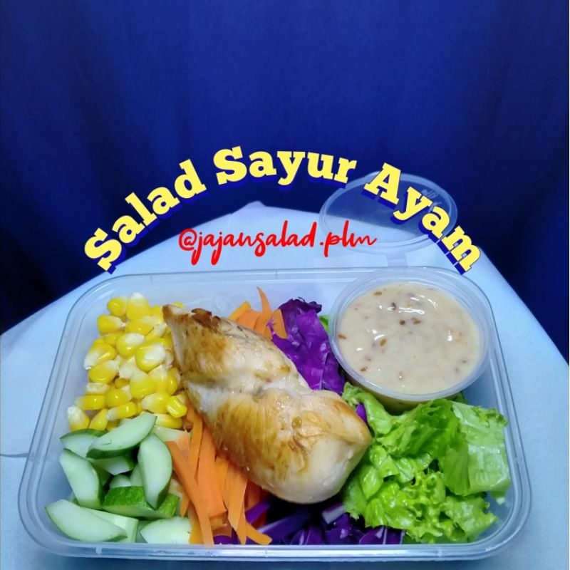 Salad Sayur Fresh dan Ayam