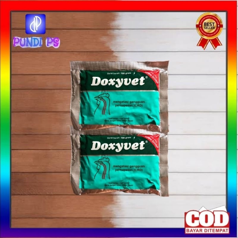DOXYVET 100Gram Obat Ngorok CRD Pernapasan Ayam Unggas