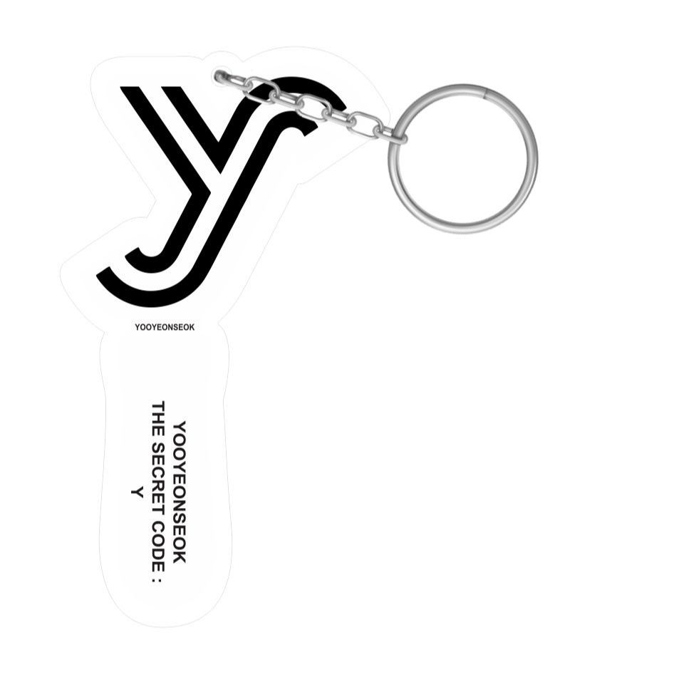 Gantungan Kunci Akrilik Fanlight Fanmeeting Yoo Yeon seok Keychain The Secret Code: Y