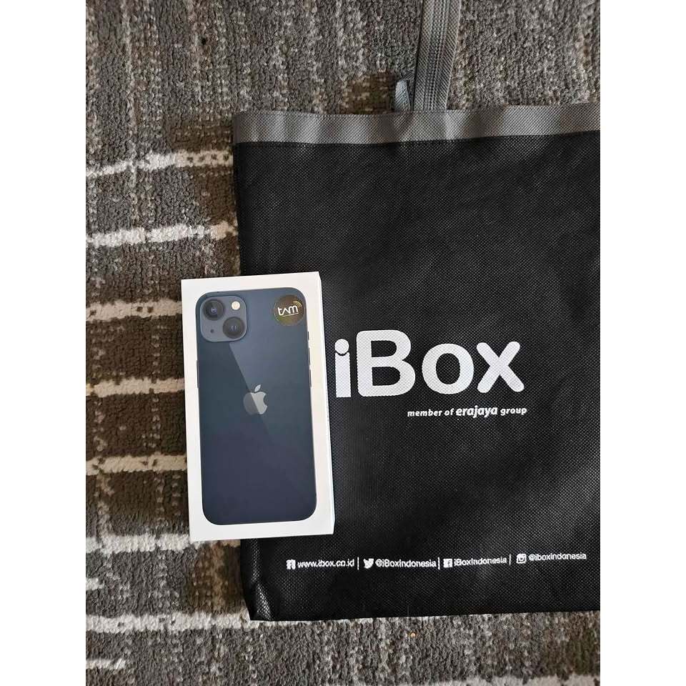 iphone 13 128GB ibox Midnight Masih Segel, Murah Meriah