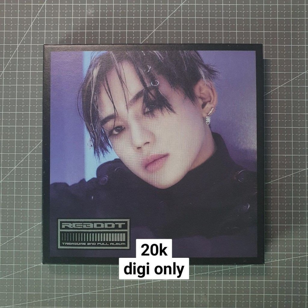 ALBUM ONLY TREASURE UNSEALED DIGIPACK DIGI COVER CHOI HYUNSUK REBOOT