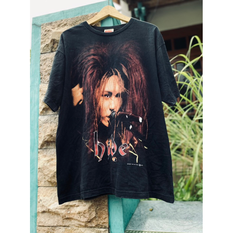 Tshirt Hide x Japan Vintage 90s/ Kaos Vintage/Kaos Band