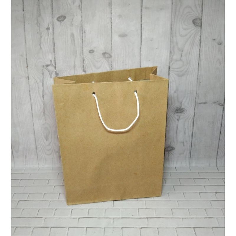 

PAPER BAG PADI / TAS KADO COKLAT POLOS