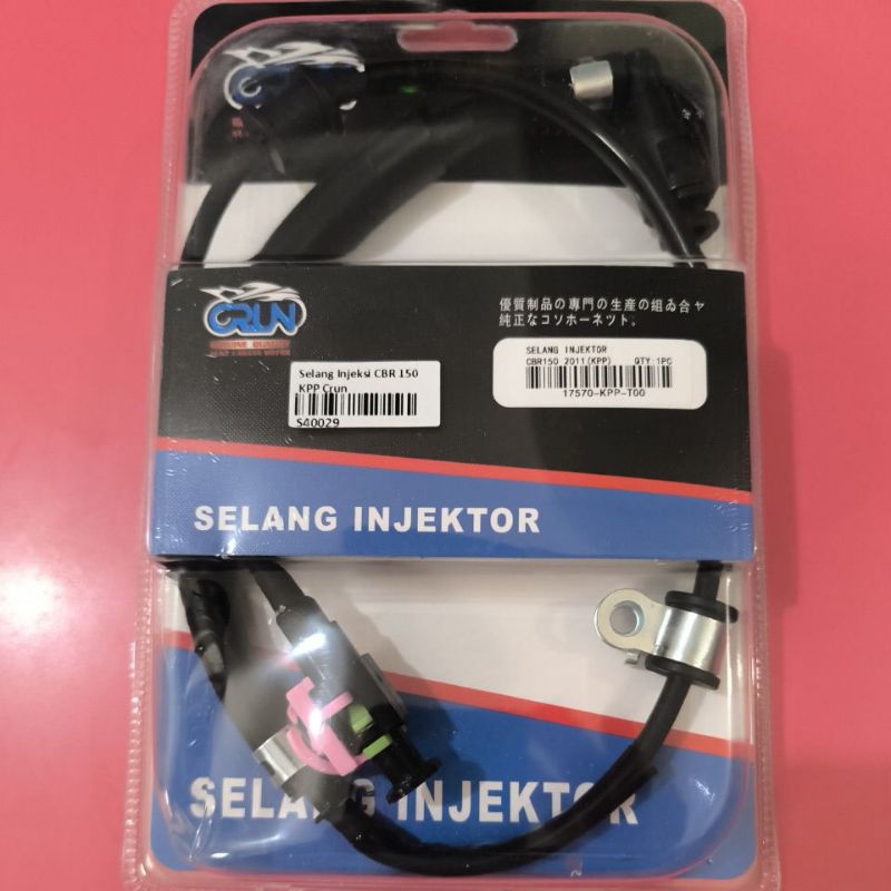 selang injektor cbr 150 2011 17570-kpp-t00 crun
