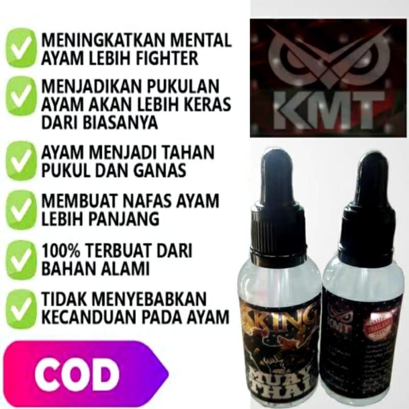 Obat Doping Ayam Aduan Tetes Import Terbaik Thailand Original Bangkok Laga Biar Ganas - Vitamin Supl