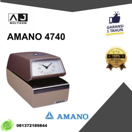 Mesin Timestamp Amano 4740