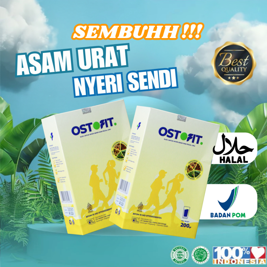 

OSTOFIT - Susu Sapi Herbal Terbaik Ampuh Atasi ASAM URAT dan NYERI SENDI