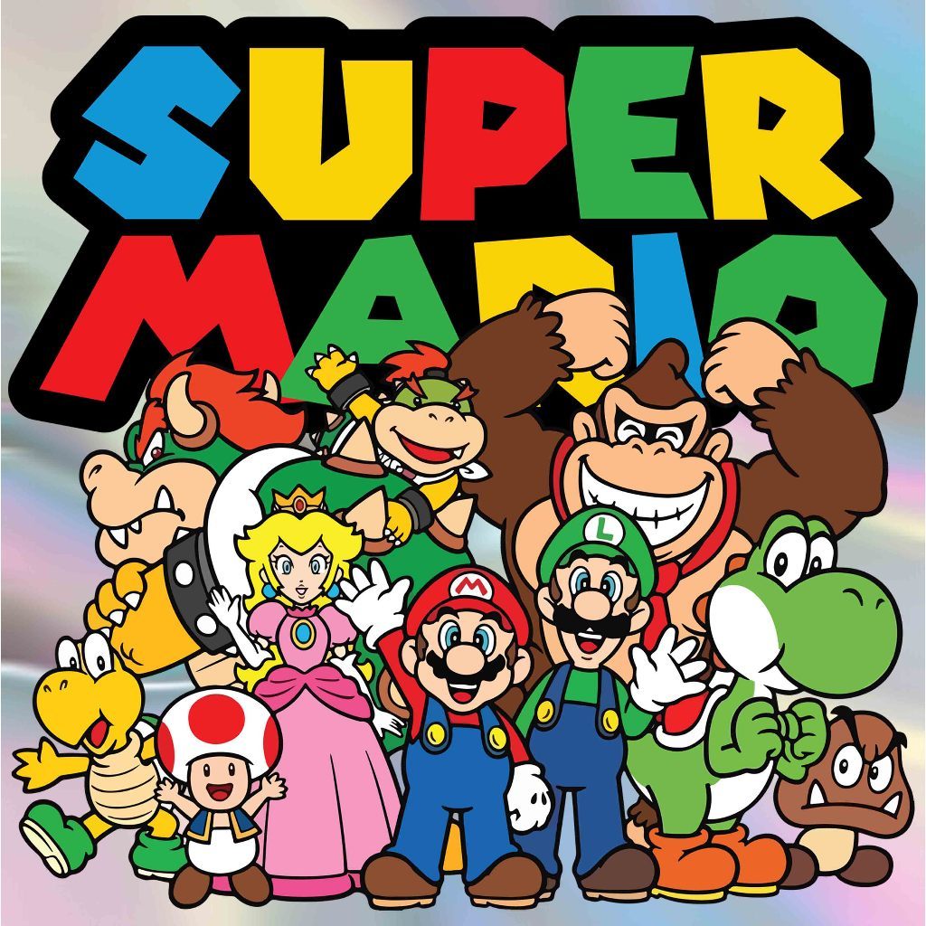 

SABLON STICKER DTF SUPER MARIO