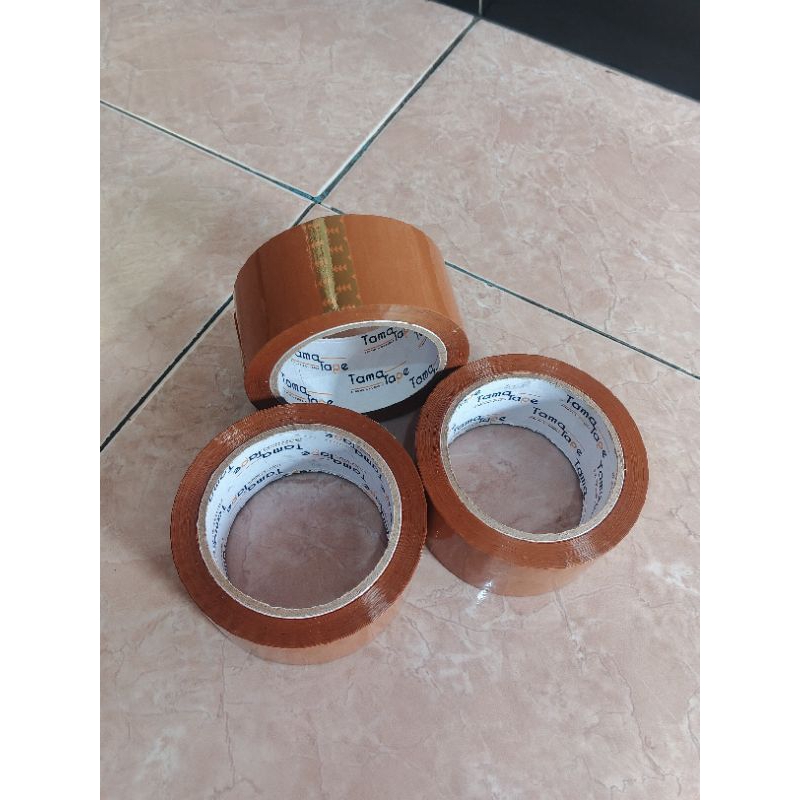 

Lakban tama tape ,isolasi coklat