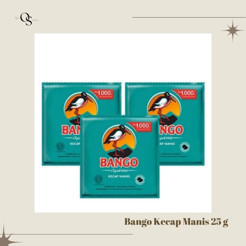 

Kecap Bango Sachet kemasan 25gr