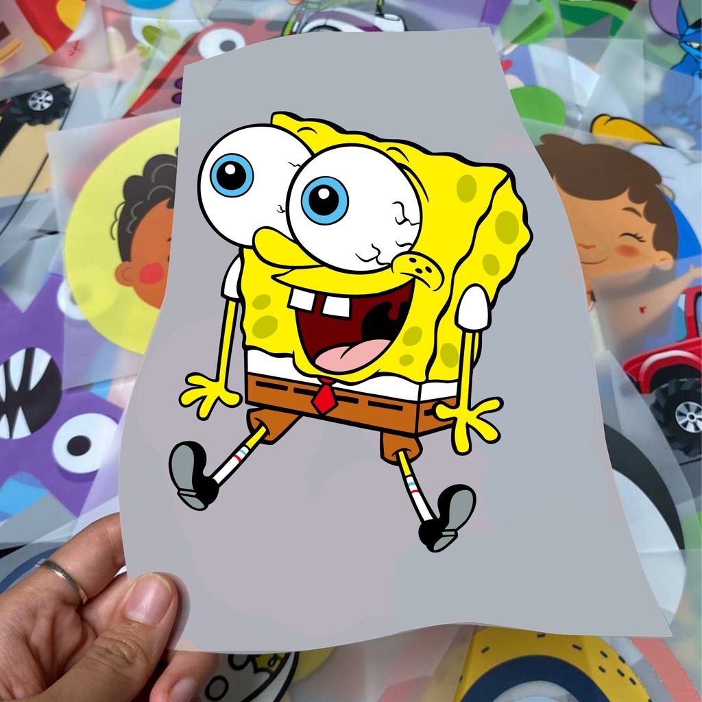 

SABLON STICKER DTF SPONGEBOB SQUAREPANTS