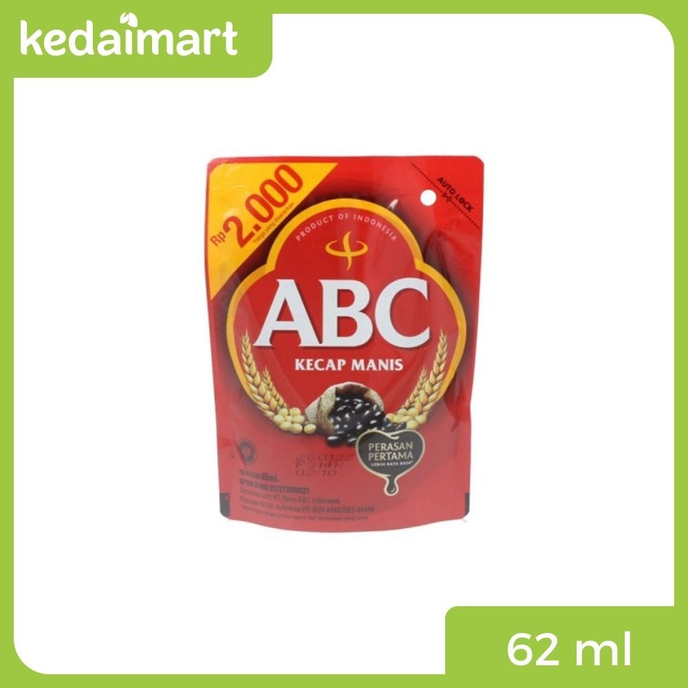 

Kecap Manis ABC Pouch 60 ml