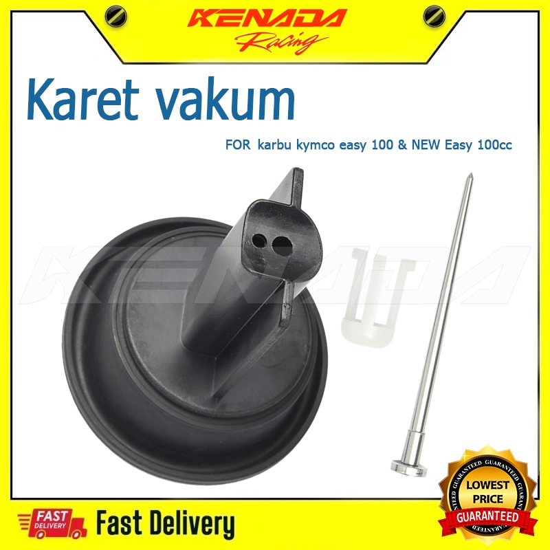 kymco easy 100 & New Easy 100cc 1402-910-2201 VACUUM PISTON COMP Karet vakum membran karbuNEW