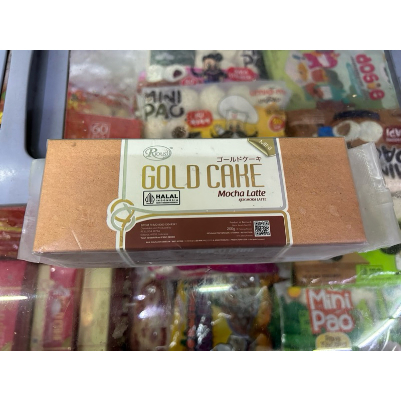 

Rious Gold Cake Mini 200gr