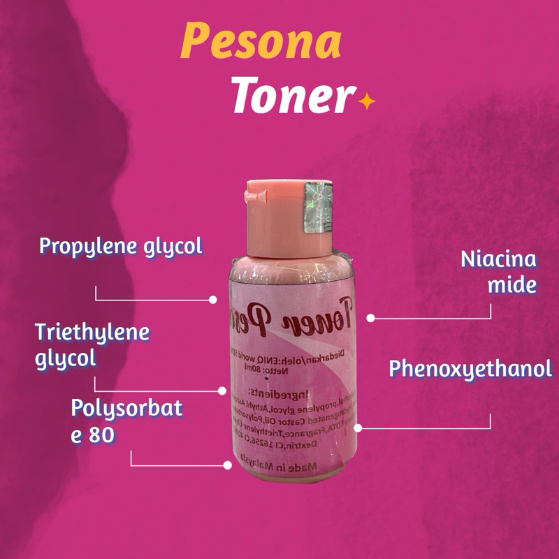 Toner Pesona whitening