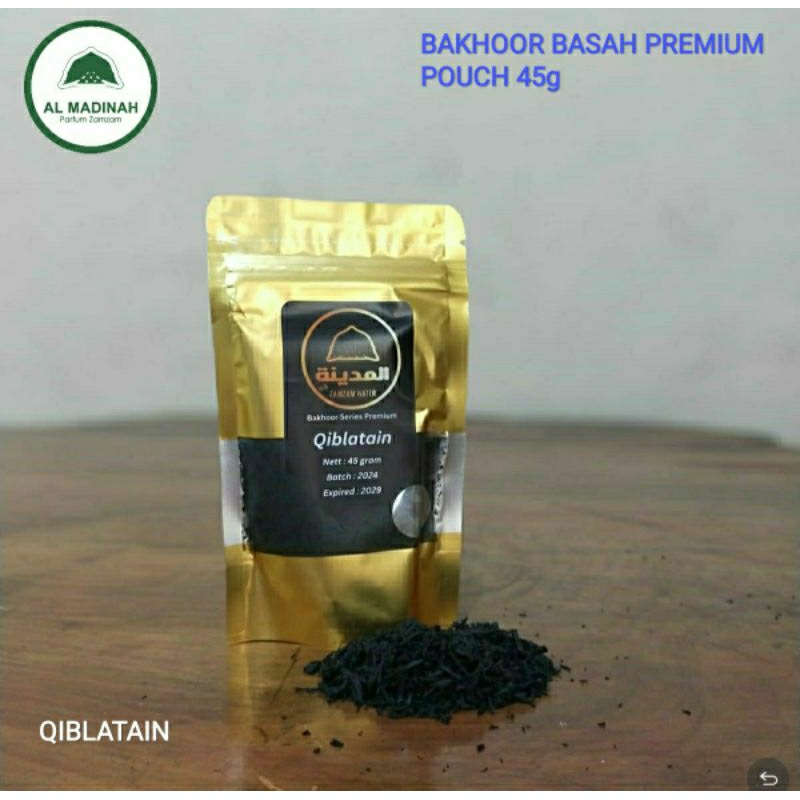 QIBLATAIN - BAKHOOR SERIES PREMIUM POUCH - Bakhoor Premium Grade Pouch 45 gr - Buhur Bukhur Arab Dup