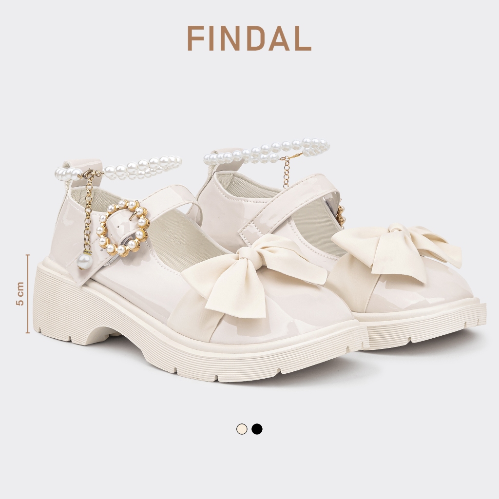 FINDAL Mary Jane Shoes Docmart Wanita Flat Kasual KI-053