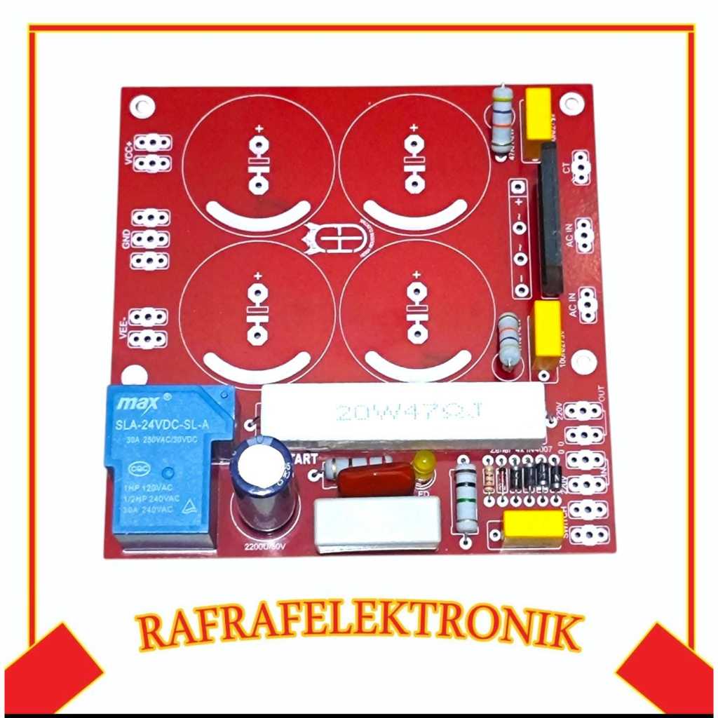 PCB PSU 4 ELCO PLUS SOFTSTART