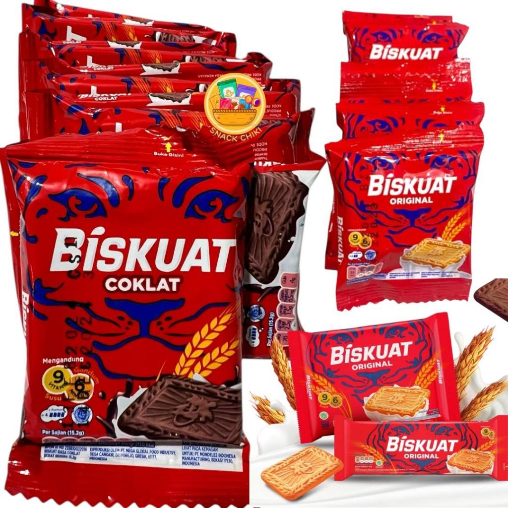 

BISKUAT COKLAT & ORIGINAL RENCENG isi 20 PCS ( BONUS 4 PCS )