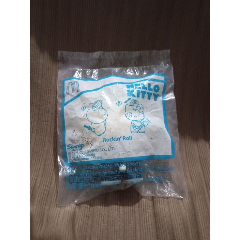 MAINAN HELLO KITTY ROCKIN ROLL MCDONALD'S