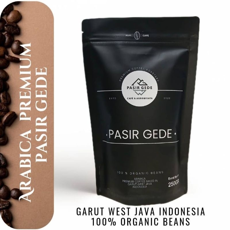

Kopi pasirgede 250gram arabaica fullwash