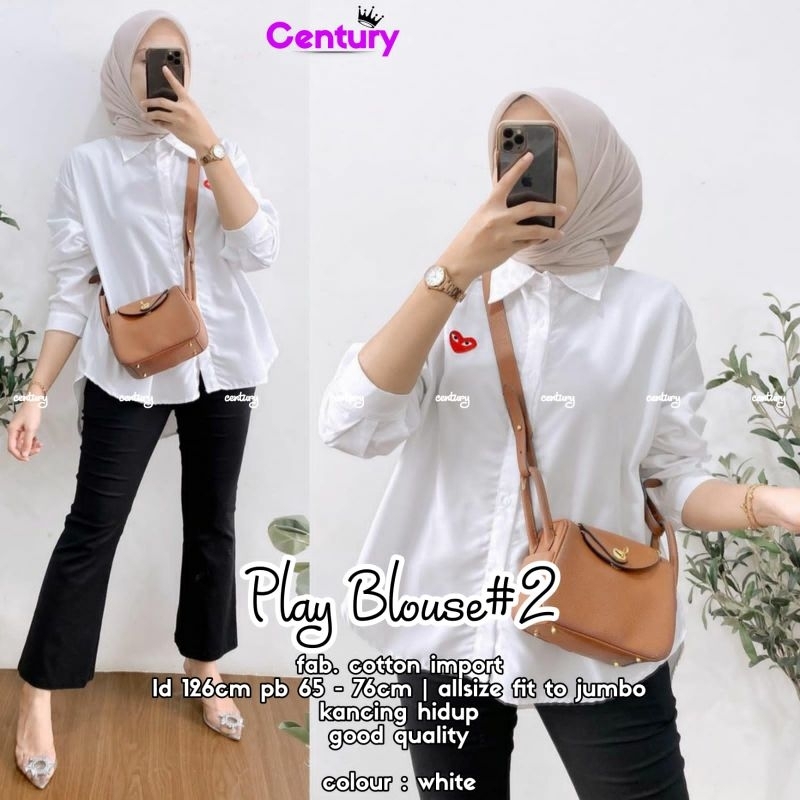 kurnia kemeja jumbo wanita ori valent kemeja tunik kemeja putih wanita kemeja kantor wanita casual k