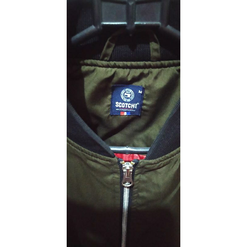 Jaket bomber Scotch & Co preloved