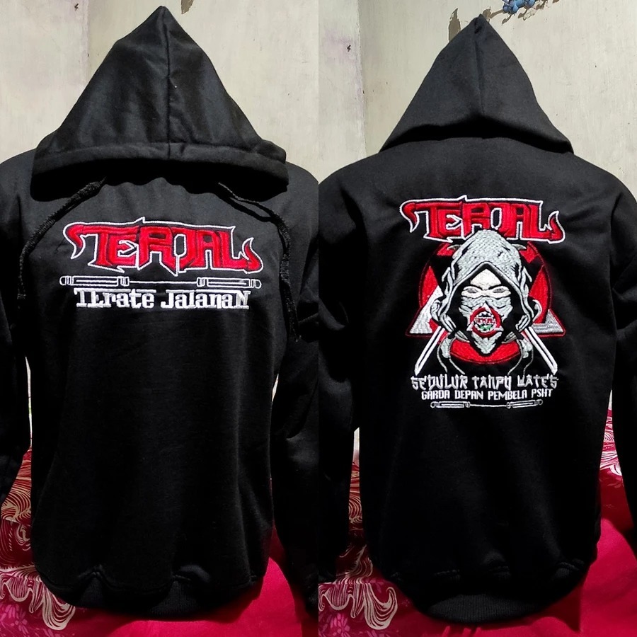 JAKET TERJAL-HODIE TERJAL-HODIE BORDIR -JAKET PSHT