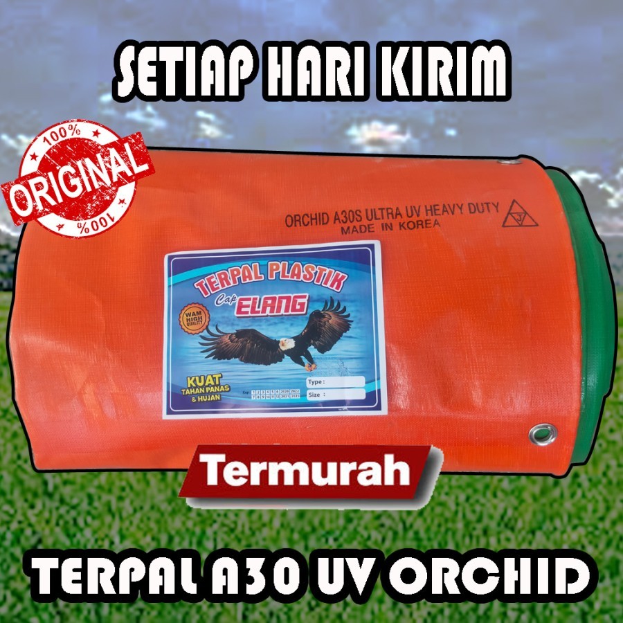 Terpal A30 S UV Orchid Korea | Ukuran Custom
