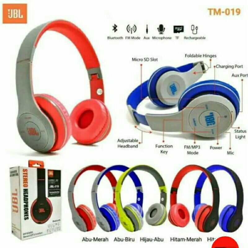 PROMO HEADSET JBL EVEREST 300 -JBL 019 SUPER BASS-ORIGINAL