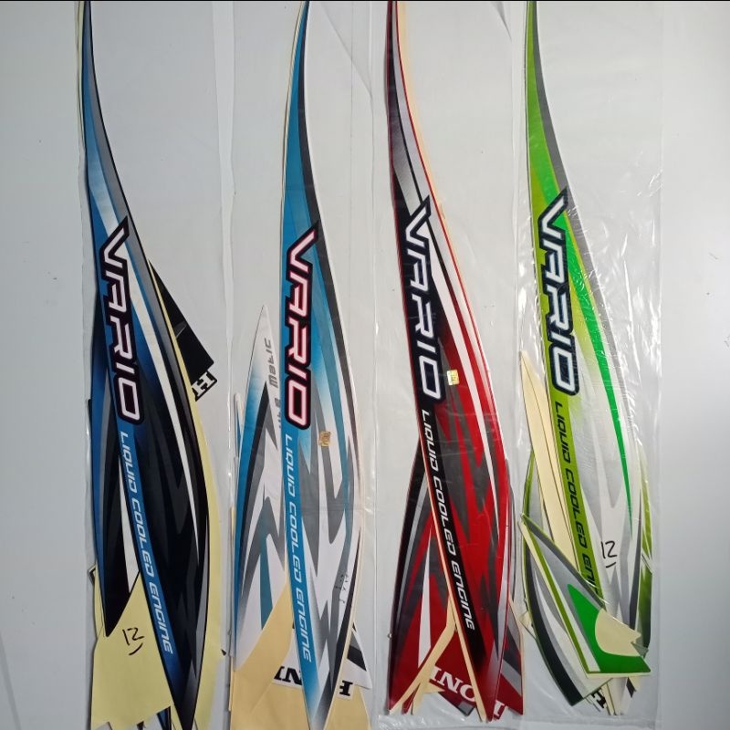 Stiker Sticker Striping Motor Honda Vario Cw 110 Karbu 2012 List Motor Vario cw 110 2012 Karbu