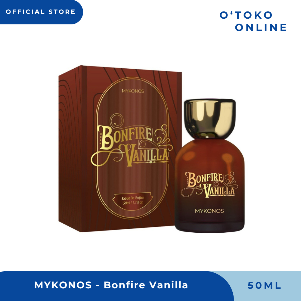 MYKONOS - Bonfire Vanilla | Parfum Pria Extrait De Parfum 50 ML