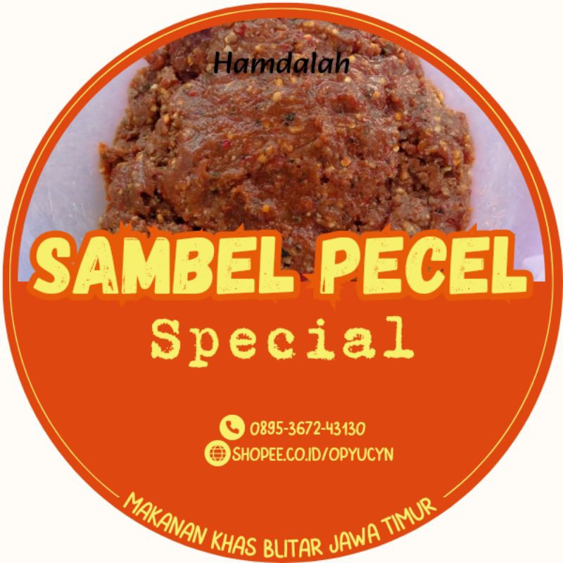 

Sambel Pecel Khas Blitar varian special 200gr