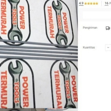 

Kawat Las PVC Double 1M per kg Welding Rod Paralon Dobel 1 M