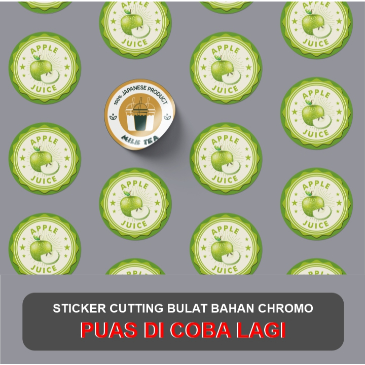 

Cetak Stiker Cromo Murah / Label Bulat Label Nama Label Makanan Toples