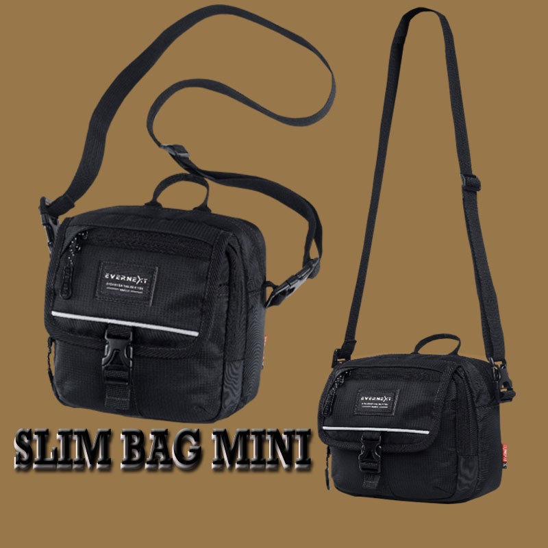 Tas slingbag mini pria tas slimbag selempang bahu cowok tas samping pinggang pria ukuran kecil tas s