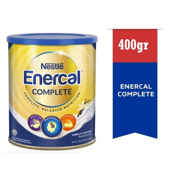 

Malaysia Susu Enercal Plus Enercal Complete 400gr Complete Balance Nutrition