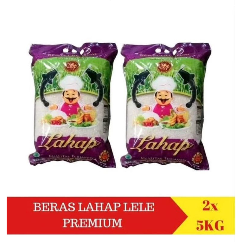 

Beras lahap lele 5kg 5sak