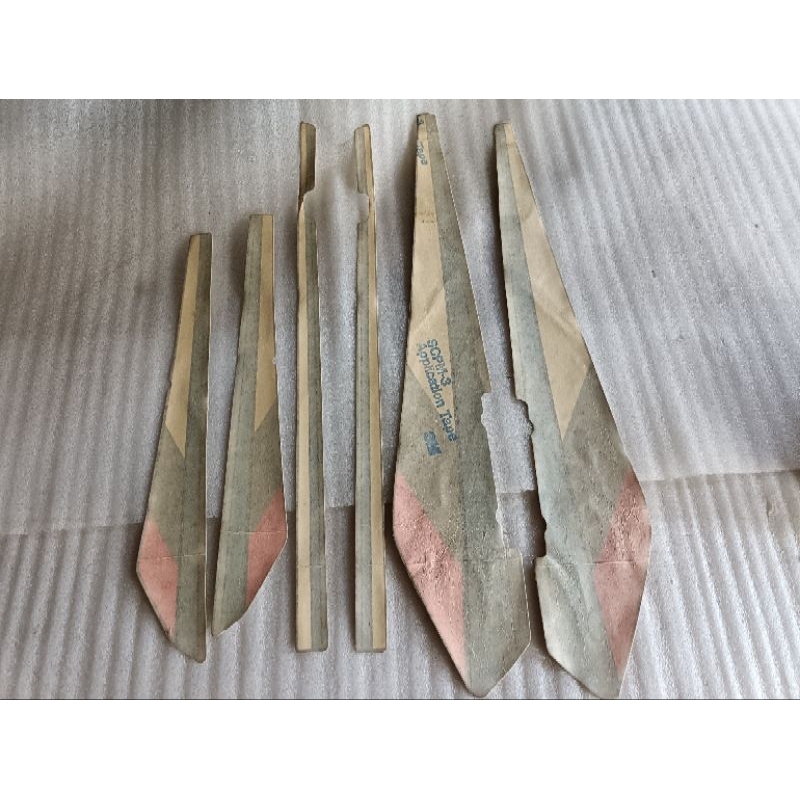 striker atau striping honda gl pro max 92 original new old stok