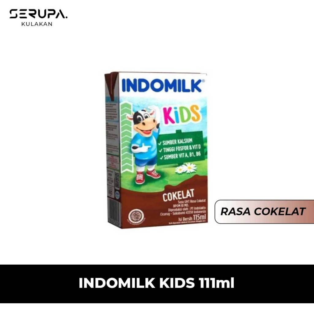 

Indomilk Kids 111ml | Indomilk Kids Cokelat | Indomilk Kids Stroberi | Indomilk 111ml