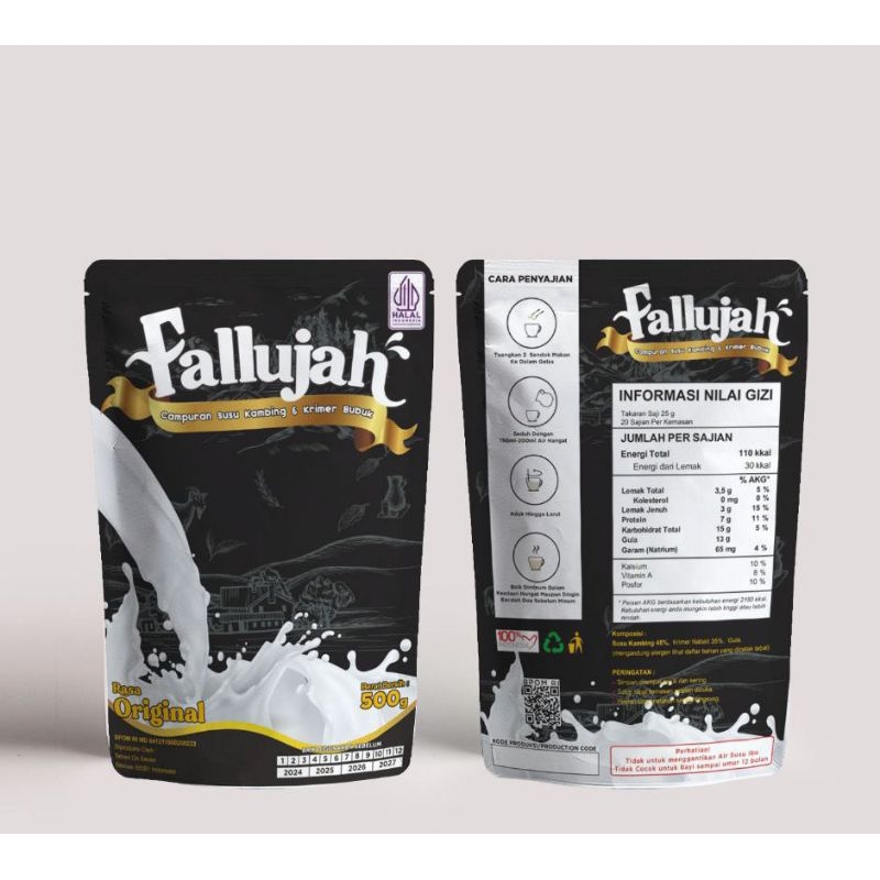 

FALLUJAH RASA ORIGINAL kemasan terbaru BPOM
