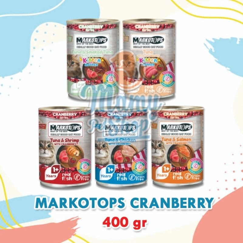 MARKOTOPS CRANBERRY 400 GR