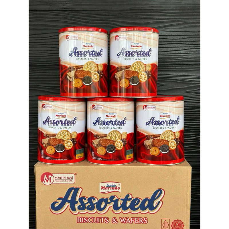 

BISCUITS & WAFERS ASSORTED 550gr